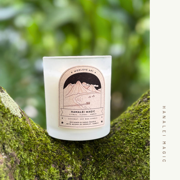 Morelove Art Coco-Soy Wax Candles